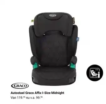 Van Asten BabySuperstore Autostoel Graco Affix I-Size Midnight aanbieding