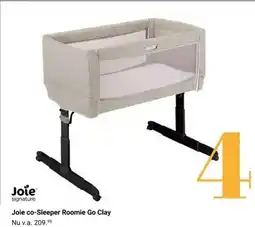 Van Asten BabySuperstore Joie co-Sleeper Roomie Go Clay aanbieding