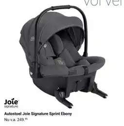 Van Asten BabySuperstore Autostoel Joie Signature Sprint Ebony aanbieding
