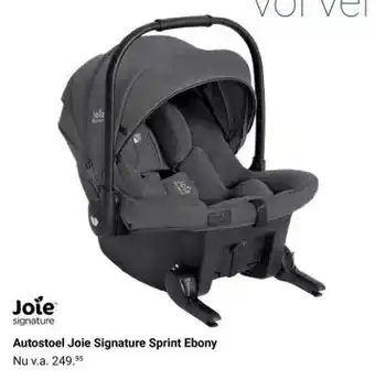 Van Asten BabySuperstore Autostoel Joie Signature Sprint Ebony aanbieding