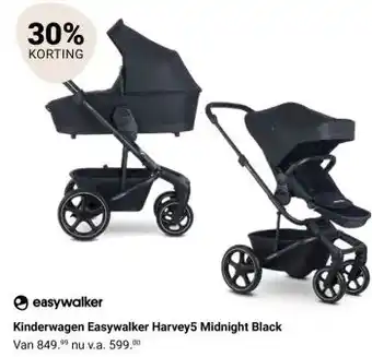 Van Asten BabySuperstore Kinderwagen Easywalker Harvey5 Midnight Black aanbieding