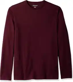 Amazon Amazon Essentials Slim-fit Long-sleeve T-shirt heren T-Shirt (1-Pack) aanbieding