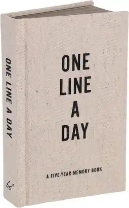 Amazon Canvas One Line a Day: A Five-Year Memory Journal aanbieding