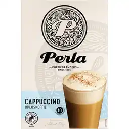 Albert Heijn Perla Huisblends Cappuccino oploskoffie aanbieding
