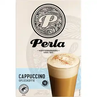 Albert Heijn Perla Huisblends Cappuccino oploskoffie aanbieding