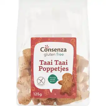 Albert Heijn Consenza Taai taai poppetjes gluten free aanbieding