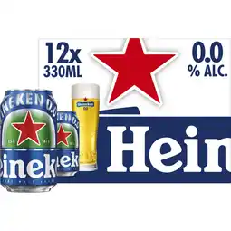 Albert Heijn Heineken Pilsner 0.0% 12-pack aanbieding