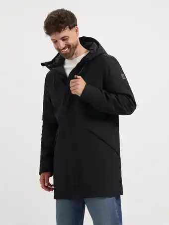 ANWB Travelin' Enok Heren Softshell winterjas Zwart aanbieding