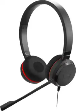 Coolblue Jabra Evolve 20SE UC Stereo Bedrade Office Headset aanbieding
