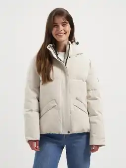 ANWB Travelin' Miro Dames Puffer winterjas Zand aanbieding