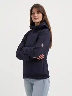 ANWB Travelin' Lona Dames Outdoortrui Hoodie Marineblauw aanbieding