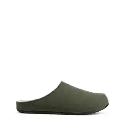 ANWB Travelin' Come Home Heren Pantoffels Wol Groen aanbieding