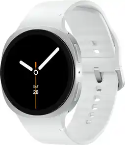 Coolblue Samsung Galaxy Watch 8 4G Zilver 44mm aanbieding