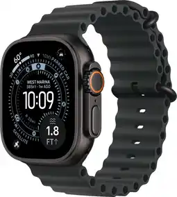 Coolblue Apple Watch Ultra 3 Cellular 49mm Zwart Ocean Band aanbieding