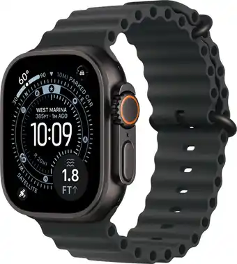 Coolblue Apple Watch Ultra 3 Cellular 49mm Zwart Ocean Band aanbieding