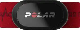 Coolblue Polar H10 Hartslagmeter Borstband Rood Beat M-XXL aanbieding