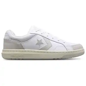 Foot Locker Converse Classic Sneakers Heren - Wit - Maat 45 - Leer aanbieding