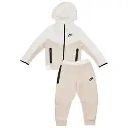 Foot Locker Nike Tech Colorblock Trainingspakken Peuter - Beige - Maat 116 - 122 CM aanbieding