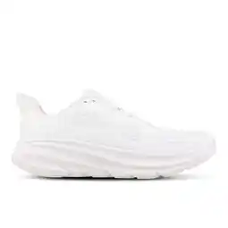 Foot Locker Hoka Clifton 9 Sneakers Heren - Wit - Maat 42 - Mesh/Synthetisch aanbieding