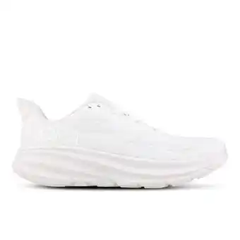 Foot Locker Hoka Clifton 9 Sneakers Heren - Wit - Maat 42 - Mesh/Synthetisch aanbieding