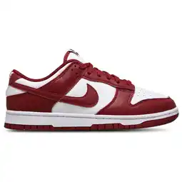 Foot Locker Nike Dunk Sneakers Heren - Rood - Maat 44 - Leer aanbieding