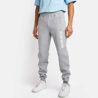 Foot Locker Banlieue B+ 3d Broeken Heren - Grijs - Maat XL - Katoen Fleece aanbieding