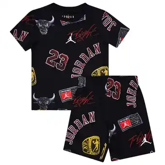 Foot Locker Jordan Essentials Aop Trainingspakken Baby - Zwart - Maat 80 - 86 CM - Katoen Jersey aanbieding
