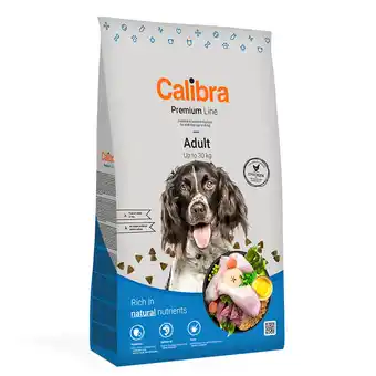 Zooplus 12kg gratis! Calibra Dog Premium Line Adult Hondenvoer adult droog aanbieding