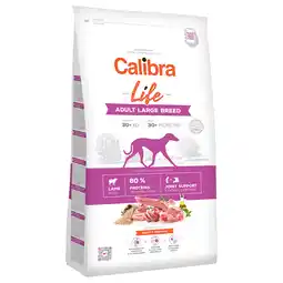 Zooplus 12kg Adult Large Breed Lamb Calibra Life Hondenvoer Droog aanbieding