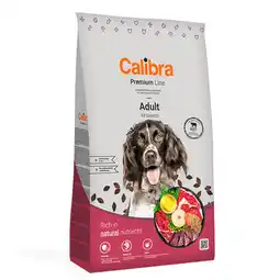 Zooplus 12kg Calibra Dog Premium Line Adult Rundvlees Hondenvoer Droog aanbieding