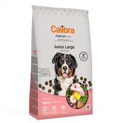 Zooplus 12kg Calibra Dog Premium Line Junior Large Breed hondenvoer droog aanbieding