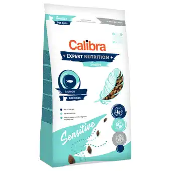 Zooplus 12kg Calibra Expert Nutrition Sensitive Zalm Hondenvoer Droog aanbieding