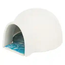 Zooplus Trixie Iglo Met Koelplaat 13x9x15cm Knaagdierhuisje voor Muizen en Hamsters aanbieding