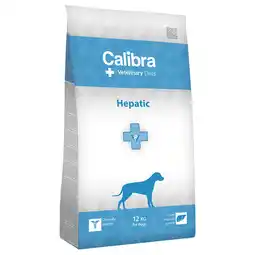 Zooplus 12kg Calibra Veterinary Diet Dog Hepatic Zalm hondenvoer droog aanbieding