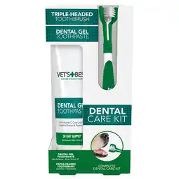 Zooplus Vet's Best Tandverzorging Set voor Honden - Tandenborstel en tandpasta aanbieding