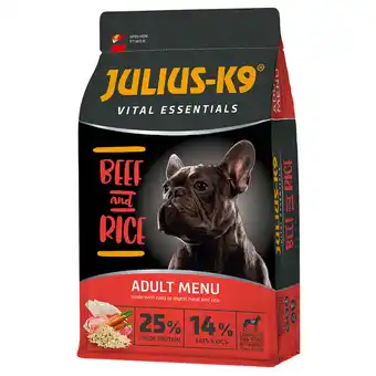 Zooplus 12kg JULIUS-K9 High Premium Vital Essentials rund hondenvoer droog aanbieding