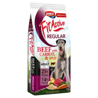 Zooplus 15 kg FitActive Originals Adult Regular Rund hondenvoer droog aanbieding