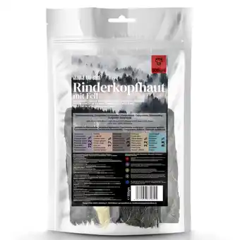 Zooplus 500gGeorge & Bob's runderhoofdhuid met vacht hondensnacks aanbieding