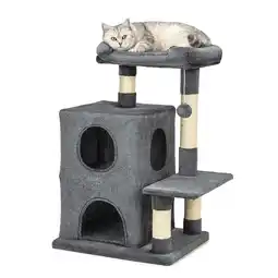 Zooplus Lionto krabpaal 80cm donkergrijs kat aanbieding