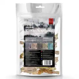 Zooplus 500g George & Bob's rundscalp natuurlijke hondensnacks aanbieding