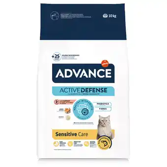 Zooplus 15% Korting! Advance droogvoer voor katten 10 kg - Sensitive met Zalm & Rijst aanbieding