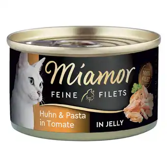 Zooplus 100g Kip & Pasta in gelei Miamor nat kattenvoer aanbieding