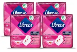 De Online Drogist Libresse V-Protection Ultra Thin Normal Wings Maandverband Multiverpakking aanbieding
