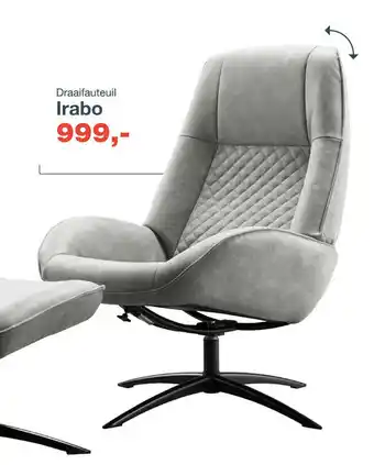 IN.HOUSE Draaifauteuil Irabo aanbieding