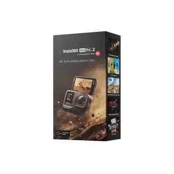 MediaMarkt INSTA360 Bundle Ace Pro 2 Dual Battery Actioncam Zwart aanbieding