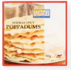 HANOS Pappadums Spicy aanbieding