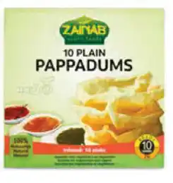 HANOS Pappadums Ready to fry aanbieding