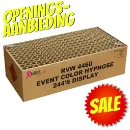 Huisman Vuurwerk Event Color Hypnose Openingsaanbieding aanbieding