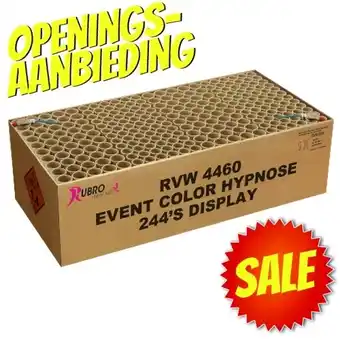 Huisman Vuurwerk Event Color Hypnose Openingsaanbieding aanbieding