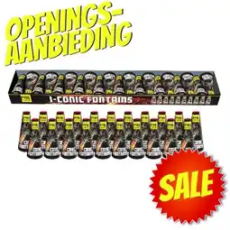 Huisman Vuurwerk I-Conic Fountain Box Openingsaanbieding aanbieding